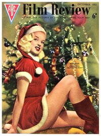 Diana Dors magazine cover appearance ABC Film Review December 1955