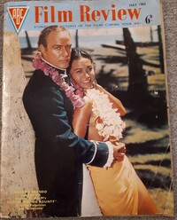 Marlon Brando magazine cover appearance ABC Film Review May 1963