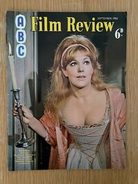 Kim Novak magazine cover appearance ABC Film Review September 1965