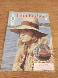 Faye Dunaway magazine cover appearance ABC Film Review June 1968