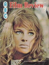 Julie Christie magazine cover appearance ABC Film Review November 1968