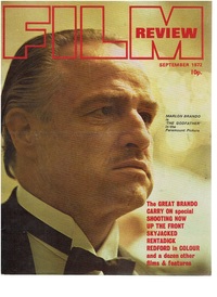 ABC Film Review September 1972 magazine back issue cover image