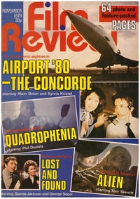 Sylvia Kristel magazine cover appearance ABC Film Review November 1979