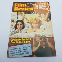Debra Winger magazine cover appearance ABC Film Review April 1984