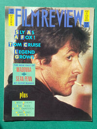 Tom Cruise magazine cover appearance ABC Film Review August 1986