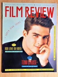 Tom Cruise magazine cover appearance ABC Film Review March 1987
