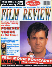 Mel Gibson magazine cover appearance ABC Film Review April 1993