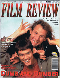 Jim Carrey magazine cover appearance ABC Film Review May 1995