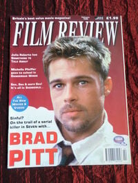 Brad Pitt magazine cover appearance ABC Film Review February 1996