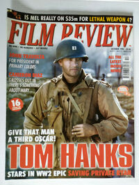 Tom Hanks magazine cover appearance ABC Film Review October 1998