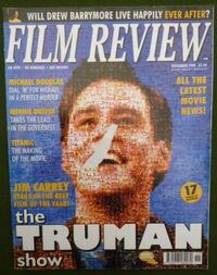 Jim Carrey magazine cover appearance ABC Film Review November 1998