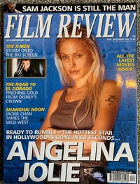 Angelina Jolie magazine cover appearance ABC Film Review # 597, September 2000
