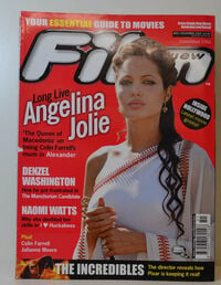 Angelina Jolie magazine cover appearance ABC Film Review # 651, December 2004