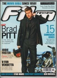 Brad Pitt magazine cover appearance ABC Film Review # 664, December 2005
