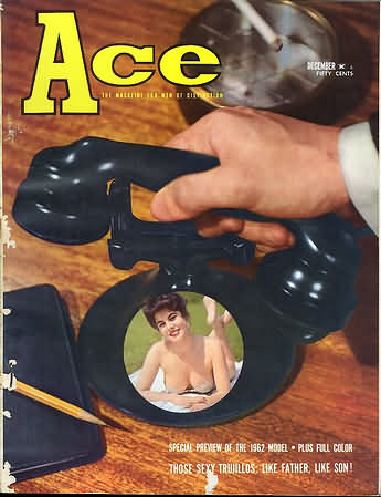 Ace December 1961, Ace December 1961 Pulp Fiction Magazine Back Issue Published by A A Wyns Magazine Publishers. Special Preview Of The 1962 Model., Special Preview Of The 1962 Model