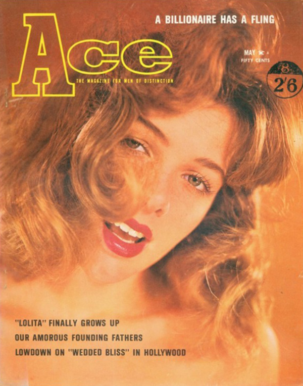 Ace May 1963 magazine back issue Ace magizine back copy Ace May 1963 Pulp Fiction Magazine Back Issue Published by A A Wyns Magazine Publishers. A Billionaire Has A Fling.