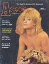 Ace March 1966 magazine back issue cover image