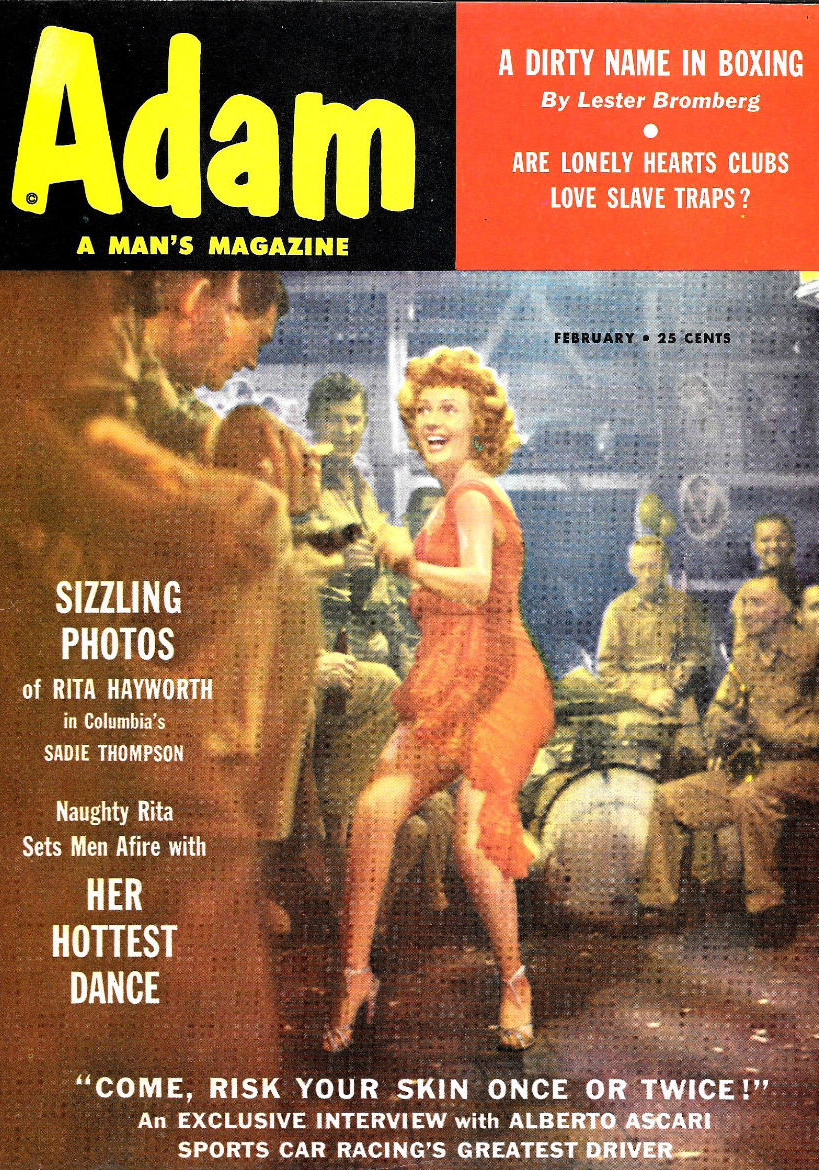 Adam Vol. 14 # 3, , Covergirl Rita Hayworth  (Nude) 