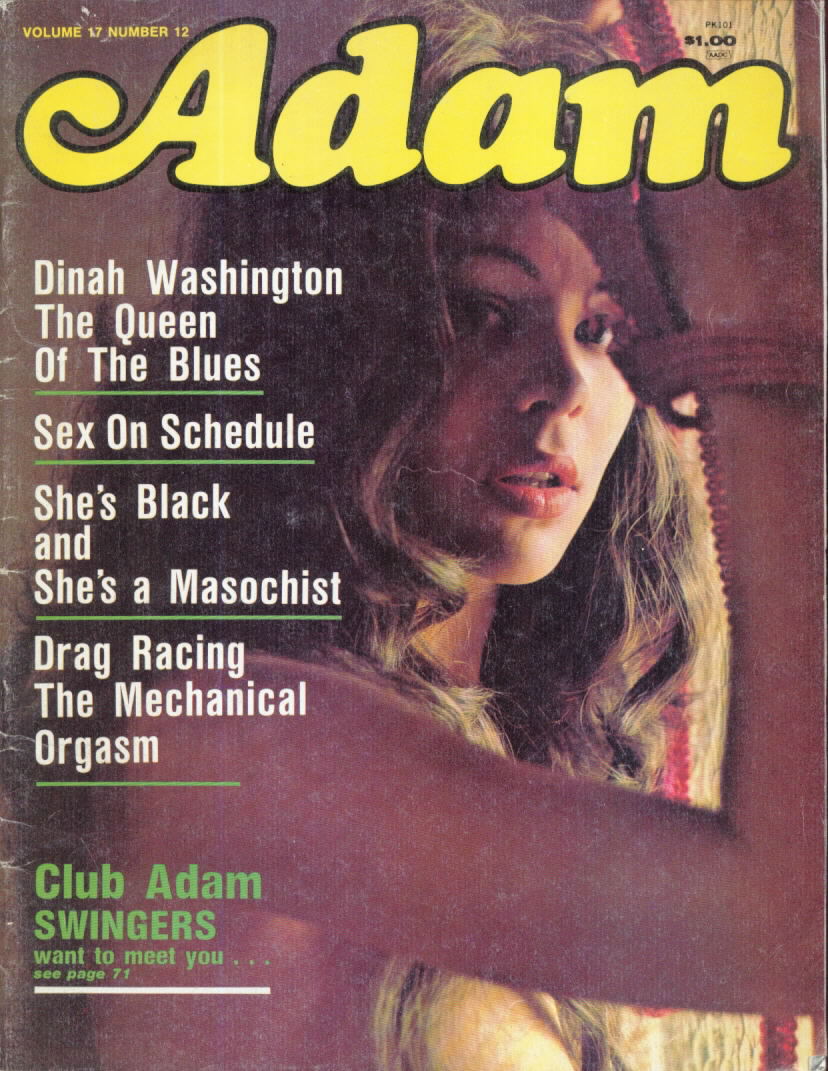 Adam December 1973 magazine back issue Adam magizine back copy 