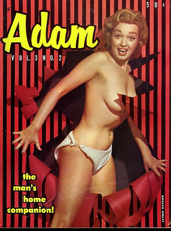 Adam Vol. 3 # 2 magazine back issue Adam magizine back copy 