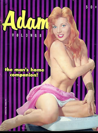 Adam Vol. 3 # 8 magazine back issue Adam magizine back copy 