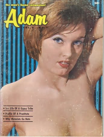 Adam Vol. 8 # 11 magazine back issue Adam magizine back copy 