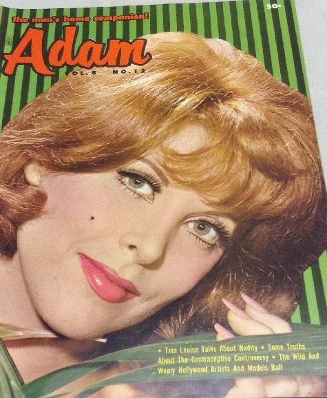 Adam December 1964, Vol. 8 # 12 magazine back issue Adam magizine back copy 