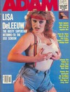 Lisa De Leeuw magazine cover appearance Adam Vol. 28 # 10