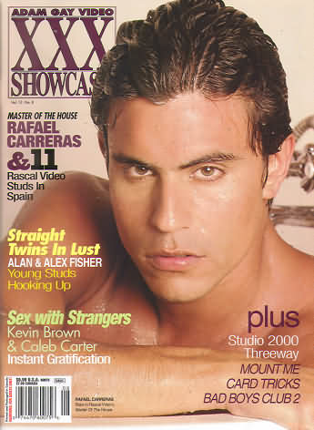 Adam Gay Video XXX Showcase Vol. 13 # 8 magazine back issue Adam Gay Video XXX Showcase magizine back copy Adam Gay Video XXX Showcase Vol. 13 # 8 Adult Gay Video Review Magazine Back Issue Published by Adam Publishing. Coverguy Rafael Carreras (Nude) .