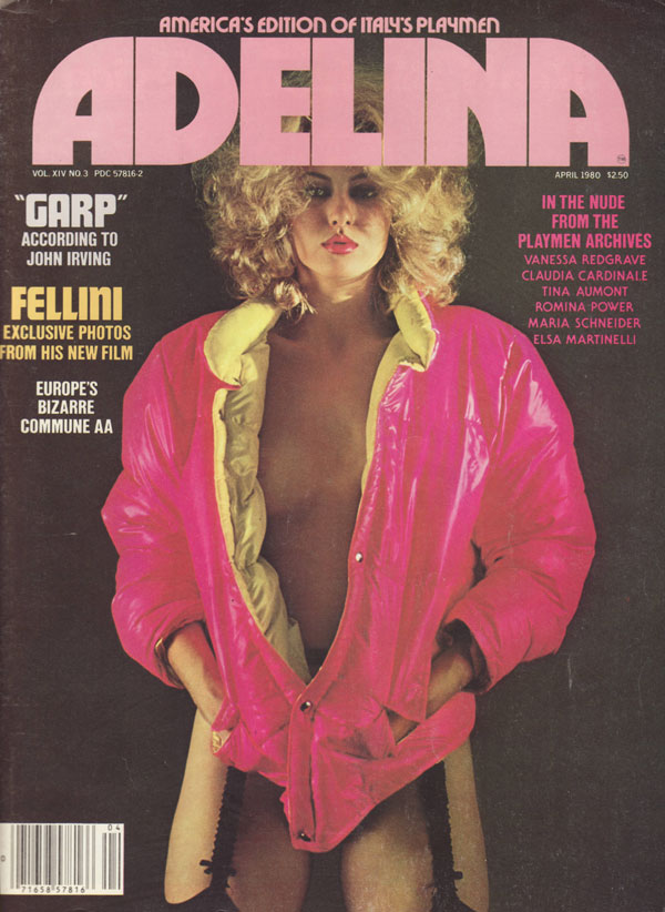 Adelina April 1980 magazine back issue Adelina magizine back copy adelina magazine 1980s back issues xxx sexy erotic pictorials classic 80s pornstars italy horny babe