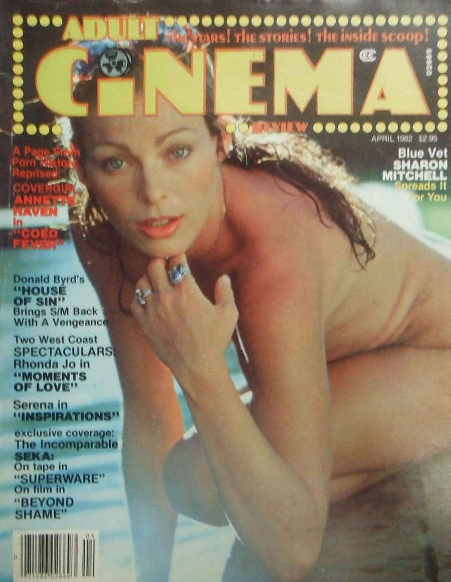 Adult Cinema Review April 1982 magazine back issue Adult Cinema Review magizine back copy 
