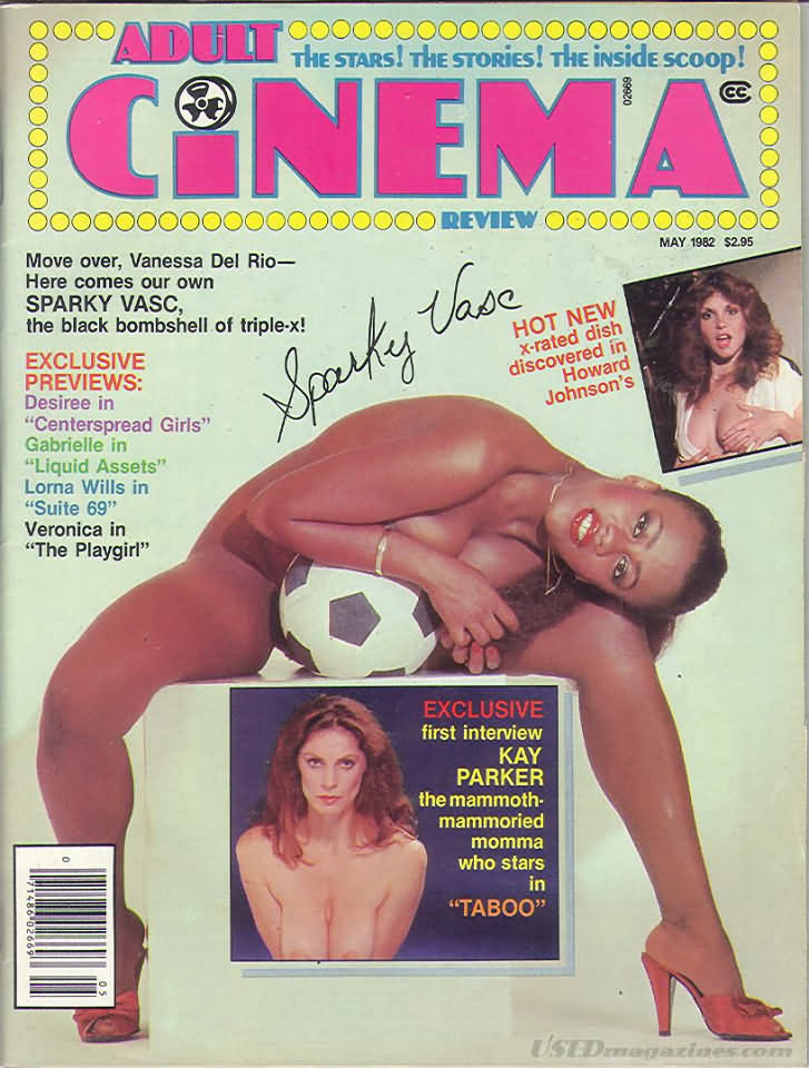 Adult Cinema Review May 1982 magazine back issue Adult Cinema Review magizine back copy 