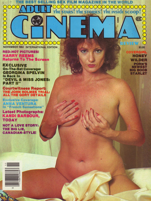 Adult Cinema Review November 1982 magazine back issue Adult Cinema Review magizine back copy adult cinema review sex film magazine back isssues skin flick previews horny women nude xxx explicit