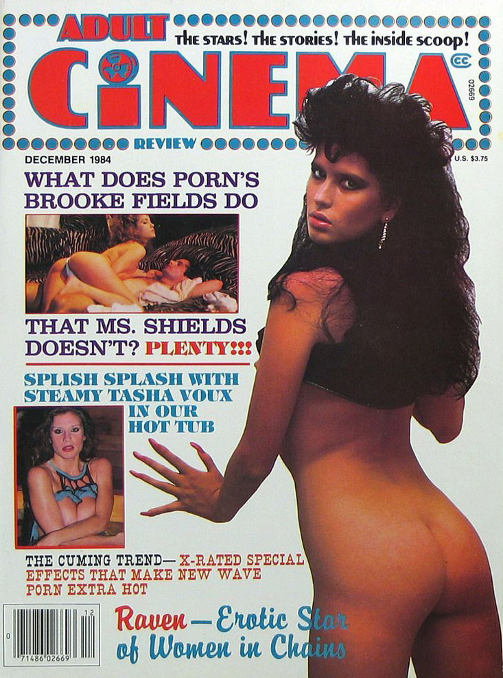 Adult Cinema Review December 1984 magazine back issue Adult Cinema Review magizine back copy 
