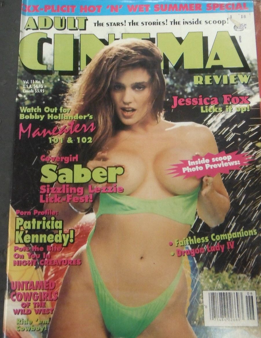 Adult Cinema Review June 1993, , Covergirl Saber