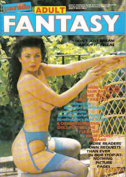 Adult Fantasy # 33 magazine back issue Adult Fantasy magizine back copy 