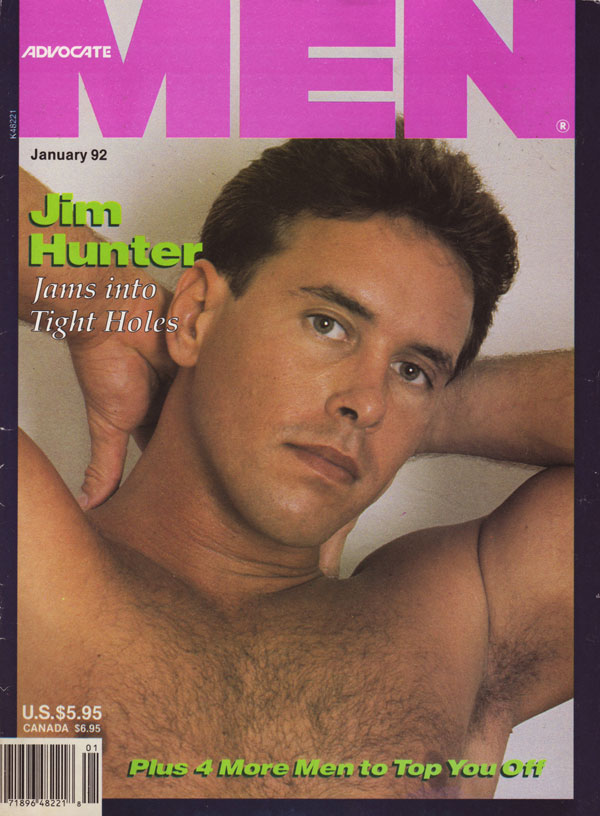 Advocate Men January 1992 magazine back issue Advocate Men magizine back copy early 90s porn magazine advocate men hot horny sexy buff guys naked exposed cocks big dicks hard abs