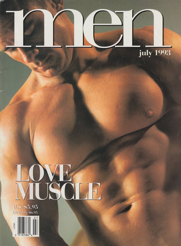 Advocate Men July 1993 magazine back issue Advocate Men magizine back copy wade armstrong reggie scott ross tyle cody foscter love muscle body builder gay homosexual nude male