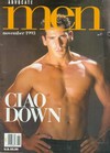 Advocate Men November 1993 magazine back issue cover image