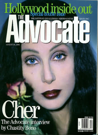 The Advocate August 20, 1996 magazine back issue The Advocate magizine back copy 