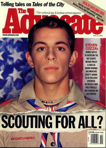 The Advocate May 22, 2001 magazine back issue The Advocate magizine back copy 