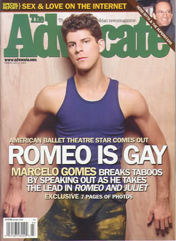 The Advocate February 4, 2003 magazine back issue The Advocate magizine back copy 