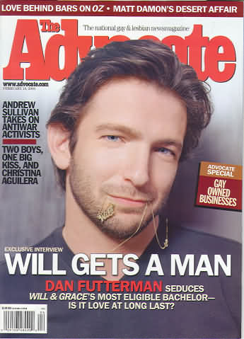 The Advocate February 18, 2003 magazine back issue The Advocate magizine back copy 