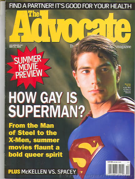 The Advocate May 23, 2006 magazine back issue The Advocate magizine back copy 