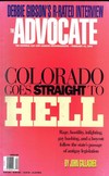 Advocate February 1993 magazine back issue cover image