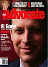 Al Gore magazine cover appearance The Advocate September 14, 1999