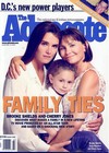 Brooke Shields magazine cover appearance The Advocate January 30, 2001