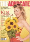 Kim Cattrall magazine cover appearance The Advocate May 20, 2008