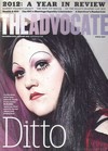 The Advocate December 2012 magazine back issue cover image