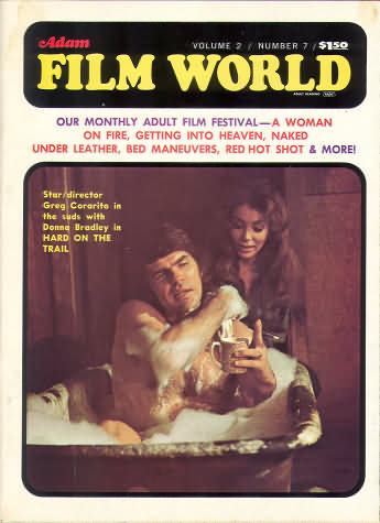 Adam Film World Guide Vol. 2 # 7 magazine back issue Adam Film World Guide magizine back copy 